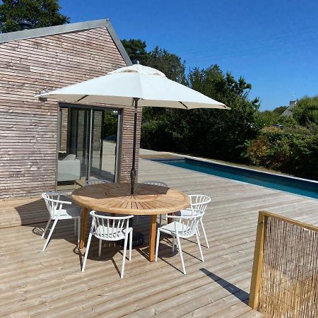 Magnifique Villa Avec Piscine, A 5 Min Des Plages Landunvez Bagian luar foto